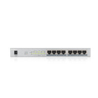 Produktbild för Zyxel GS1008HP Ohanterad Gigabit Ethernet (10/100/1000) Strömförsörjning via Ethernet (PoE) stöd Grå