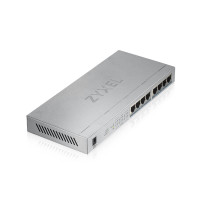 Produktbild för Zyxel GS1008HP Ohanterad Gigabit Ethernet (10/100/1000) Strömförsörjning via Ethernet (PoE) stöd Grå