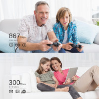 Produktbild för TP-Link Archer T4E Intern WLAN 867 Mbit/s