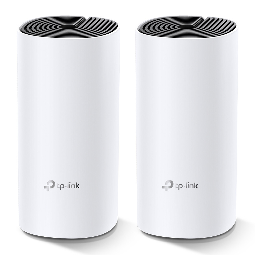 Produktbild för TP-Link Deco M4(2-pack) Dual-band (2,4 GHz / 5 GHz) Wi-Fi 5 (802.11ac) Vit Intern