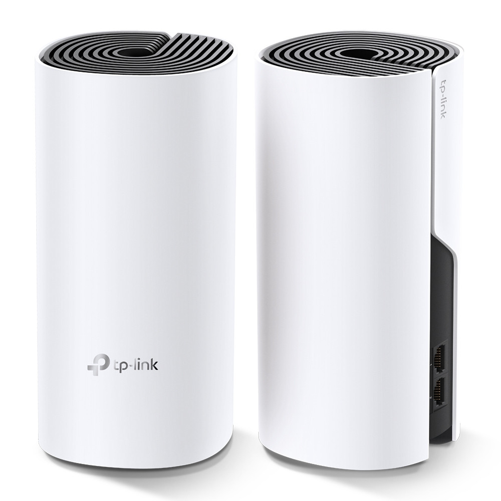 Produktbild för TP-Link Deco M4(2-pack) Dual-band (2,4 GHz / 5 GHz) Wi-Fi 5 (802.11ac) Vit Intern