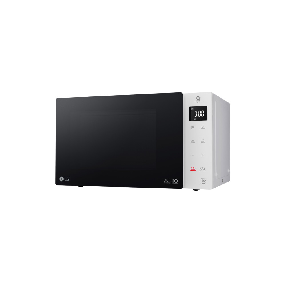 Produktbild för LG MS 23 NECBW Ovanför spisen Enbart mikrovågsugn 23 l 1000 W Svart, Vit