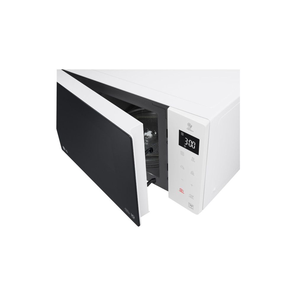 Produktbild för LG MS 23 NECBW Ovanför spisen Enbart mikrovågsugn 23 l 1000 W Svart, Vit