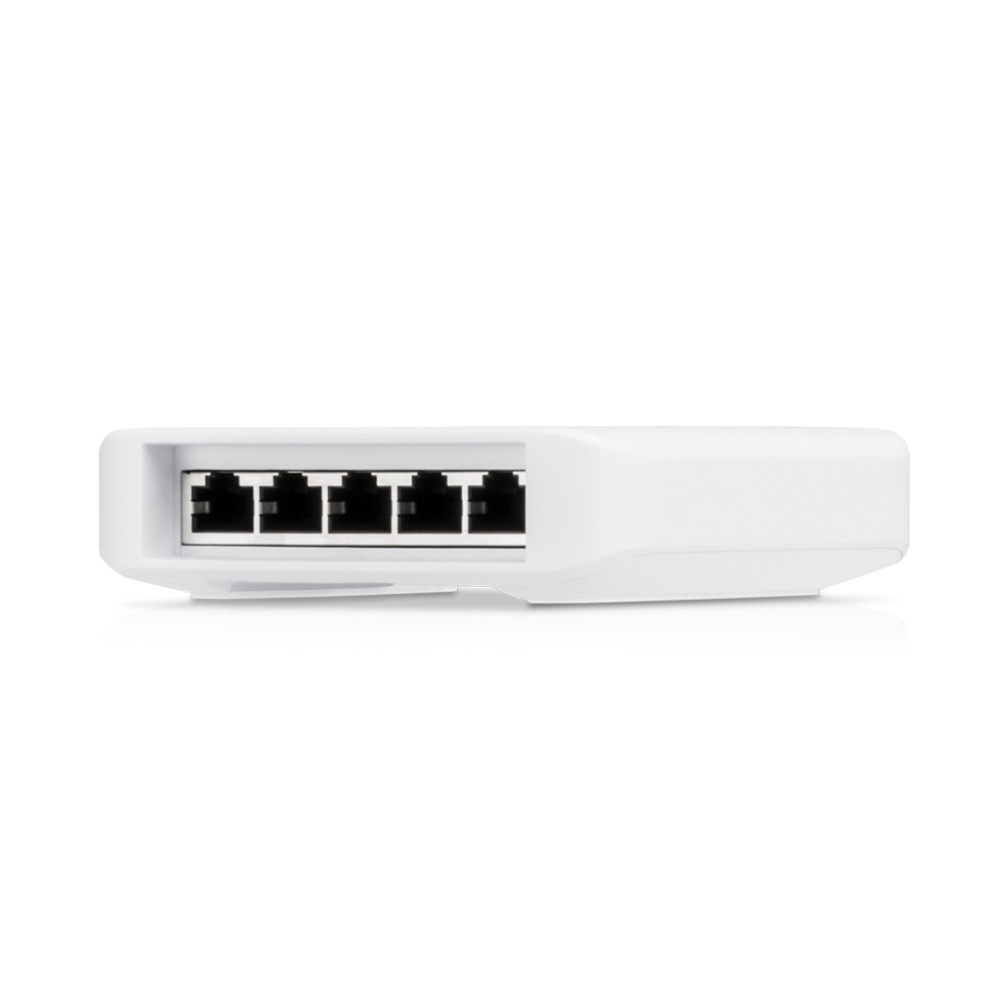 Produktbild för Ubiquiti UniFi USW‑FLEX hanterad L2 Gigabit Ethernet (10/100/1000) Strömförsörjning via Ethernet (PoE) stöd Vit
