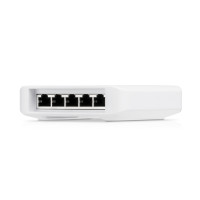 Produktbild för Ubiquiti UniFi USW‑FLEX hanterad L2 Gigabit Ethernet (10/100/1000) Strömförsörjning via Ethernet (PoE) stöd Vit