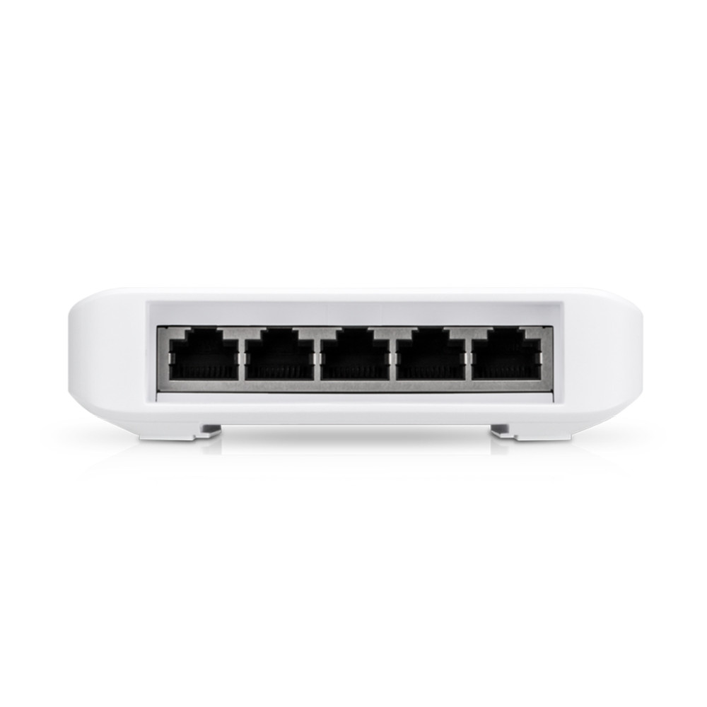 Produktbild för Ubiquiti UniFi USW‑FLEX hanterad L2 Gigabit Ethernet (10/100/1000) Strömförsörjning via Ethernet (PoE) stöd Vit