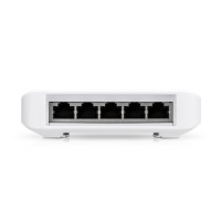 Produktbild för Ubiquiti UniFi USW‑FLEX hanterad L2 Gigabit Ethernet (10/100/1000) Strömförsörjning via Ethernet (PoE) stöd Vit