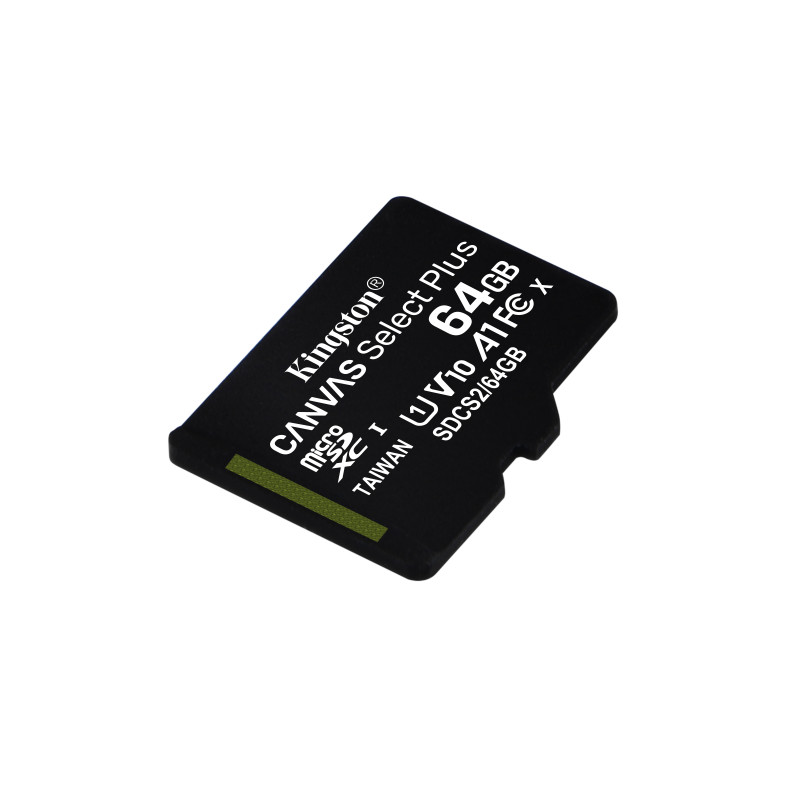Produktbild för Kingston Technology Canvas Select Plus 64 GB MicroSDXC UHS-I Klass 10