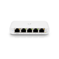 Produktbild för Ubiquiti UniFi USW Flex Mini hanterad Gigabit Ethernet (10/100/1000) Strömförsörjning via Ethernet (PoE) stöd Vit