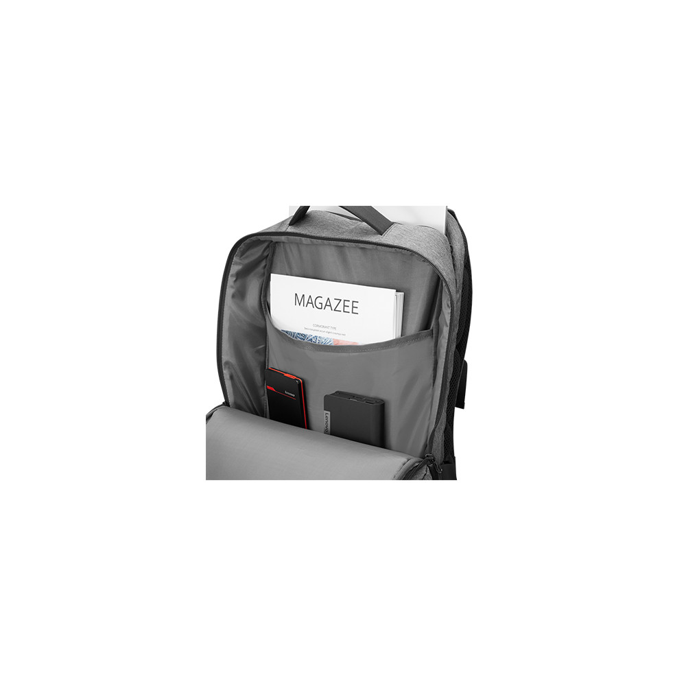 Produktbild för Lenovo Urban B730 väskor bärbara datorer 43,9 cm (17.3") Ryggsäck Kol, Grå