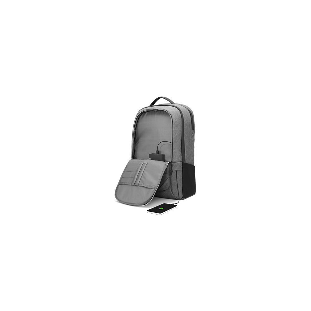 Produktbild för Lenovo Urban B730 väskor bärbara datorer 43,9 cm (17.3") Ryggsäck Kol, Grå