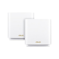 Miniatyr av produktbild för ASUS ZenWiFi AX (XT8) trådlös router Gigabit Ethernet Tri-band (2,4 GHz / 5 GHz / 5 GHz) Vit