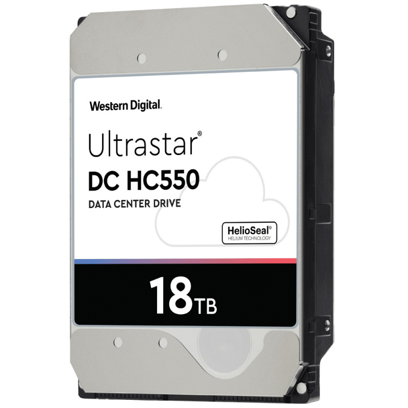 Produktbild för Western Digital Ultrastar DC HC550 3.5" 18 TB Serial ATA III