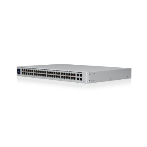 Ubiquiti Networks Ubiquiti UniFi USW-48-POE nätverksswitchar hanterad L2 Gigabit Ethernet (10/100/1000) Strömförsörjning via Ethernet (PoE) stöd 1U Rostfritt stål