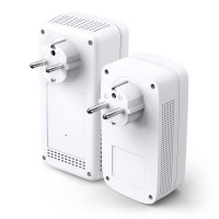 Produktbild för TP-Link TL-WPA8631P KIT PowerLine-nätverksadapter 300 Mbit/s Nätverksansluten (Ethernet) Wi-Fi Vit 2 styck