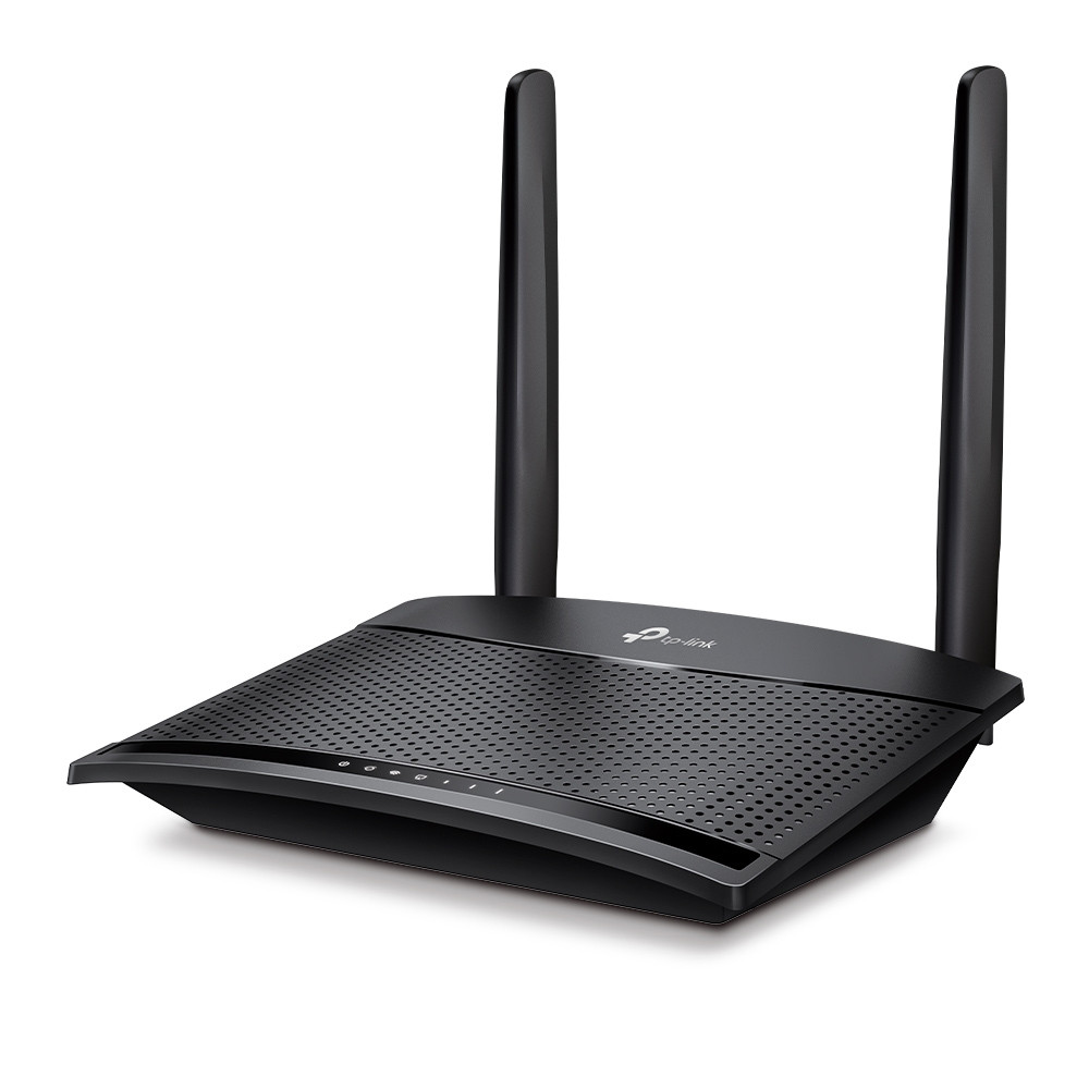 Produktbild för TP-Link TL-MR100 trådlös router Snabb Ethernet Singel-band (2,4 GHz) 4G Svart