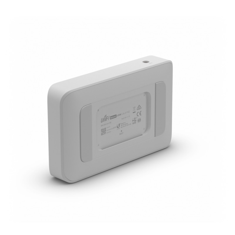 Produktbild för Ubiquiti UniFi Switch Lite 8 PoE hanterad L2 Gigabit Ethernet (10/100/1000) Strömförsörjning via Ethernet (PoE) stöd Vit