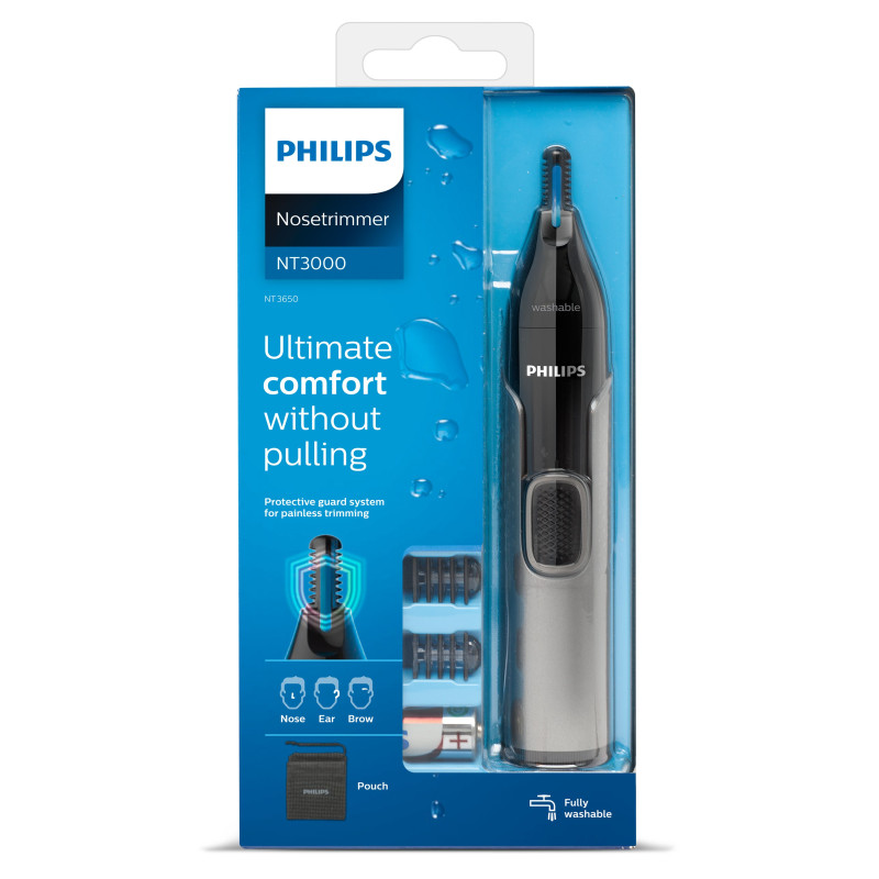 Produktbild för Philips 3000 series Nose trimmer series 3000 NT3650/16 Näs-, öron- och ögonbrynstrimmer