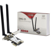 Produktbild för Inter-Tech DMG-35 Intern WLAN / Bluetooth 3000 Mbit/s