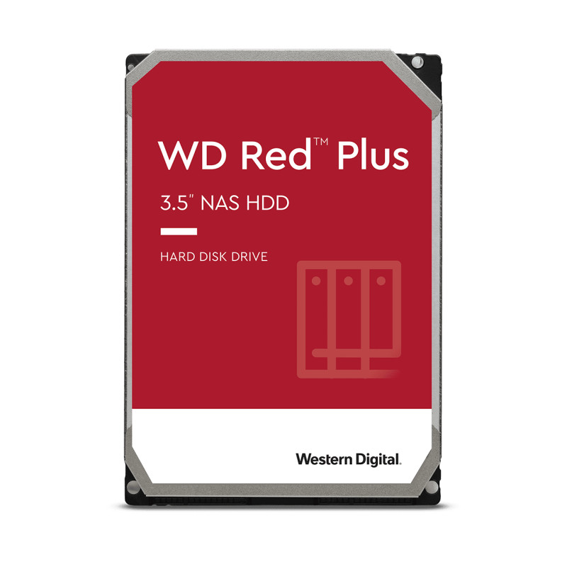 Produktbild för Western Digital WD Red Plus 3.5" 10 TB Serial ATA III