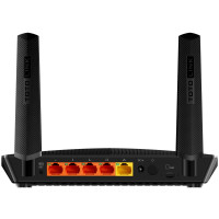 Miniatyr av produktbild för TOTOLINK LR1200 Router WiFi AC1200 Dual Band trådlös router Snabb Ethernet Dual-band (2,4 GHz / 5 GHz) 4G Svart
