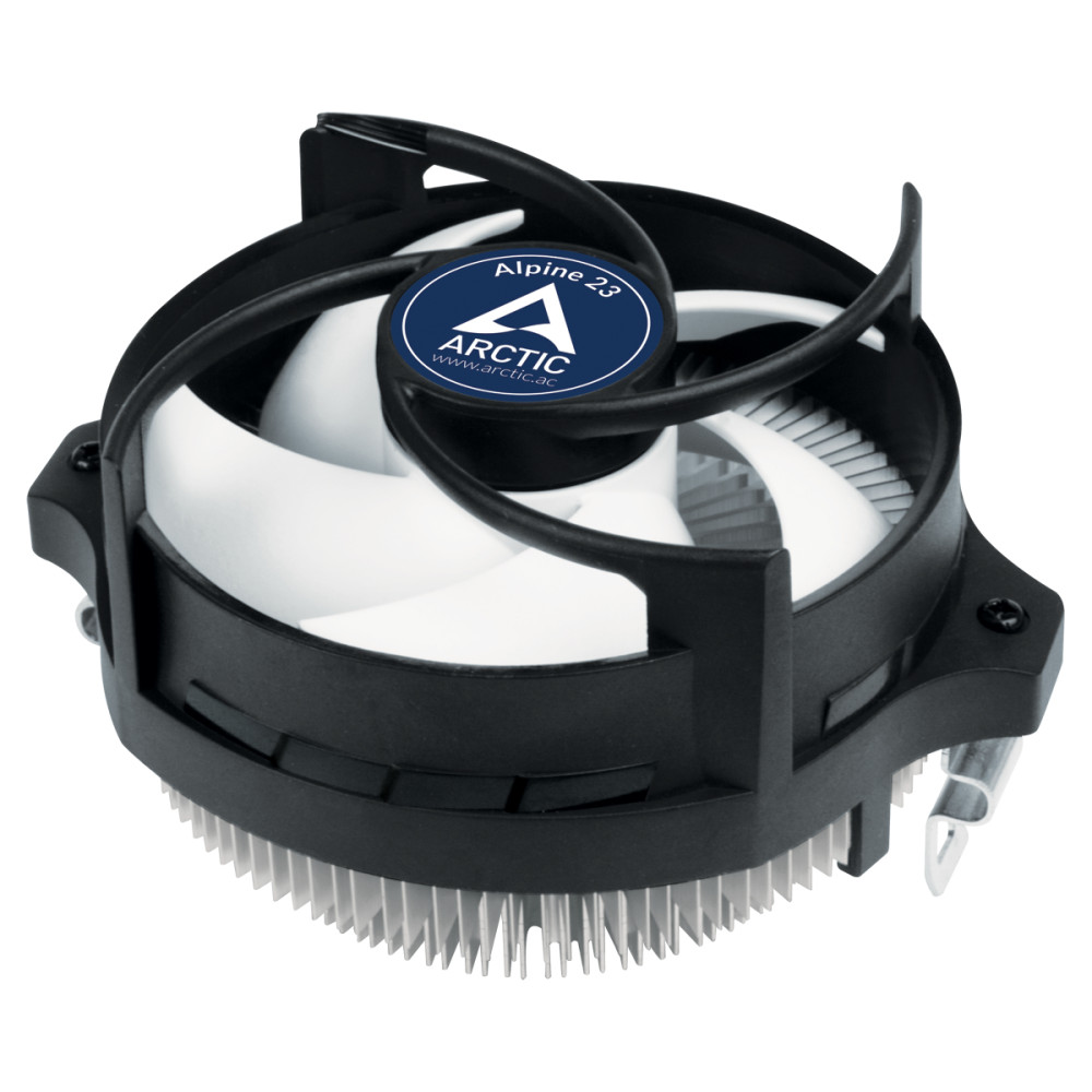 Produktbild för ARCTIC Alpine 23 - Compact AMD CPU-Cooler Processor Luftkylare 9 cm Gjuten aluminium, Svart 1 styck