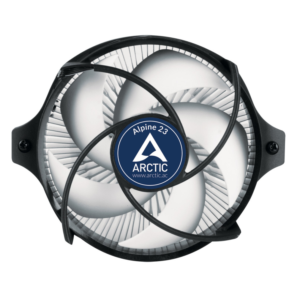 Produktbild för ARCTIC Alpine 23 - Compact AMD CPU-Cooler Processor Luftkylare 9 cm Gjuten aluminium, Svart 1 styck