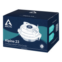 Produktbild för ARCTIC Alpine 23 - Compact AMD CPU-Cooler Processor Luftkylare 9 cm Gjuten aluminium, Svart 1 styck