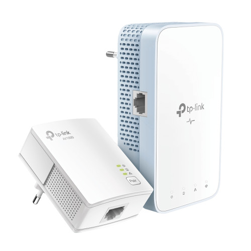 TP-LINK Technologies TP-Link TL-WPA7517 KIT PowerLine-nätverksadapter 1000 Mbit/s Nätverksansluten (Ethernet) Wi-Fi Vit