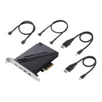 Produktbild för ASUS ThunderboltEX 4 nätverkskort/adapters Intern Mini DisplayPort, PCIe, Thunderbolt, USB 2.0, USB 3.2 Gen 2 (3.1 Gen 2)