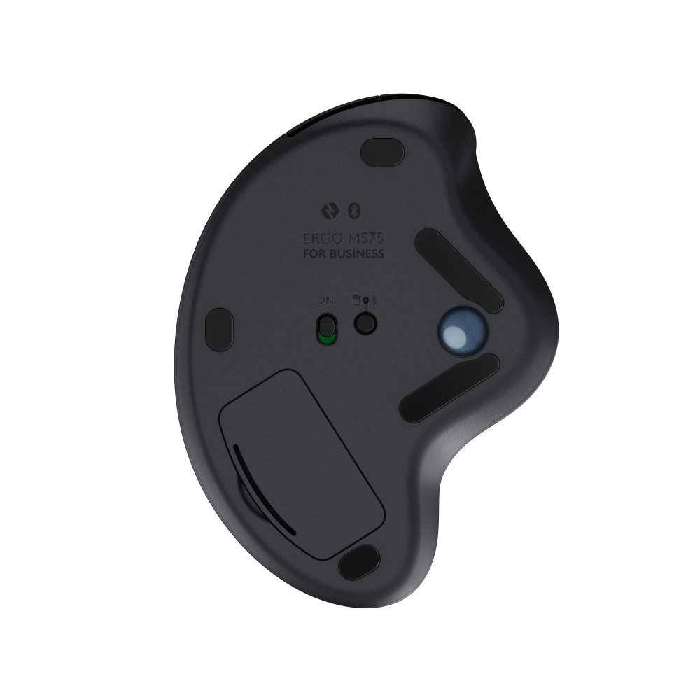 Produktbild för Logitech ERGO M575 for Business datormöss högerhand Trådlös RF + Bluetooth Styrkula 2000 DPI