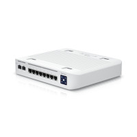 Produktbild för Ubiquiti UniFi Enterprise 8 PoE hanterad L3 2.5G Ethernet (100/1000/2500) Strömförsörjning via Ethernet (PoE) stöd Rostfritt stål