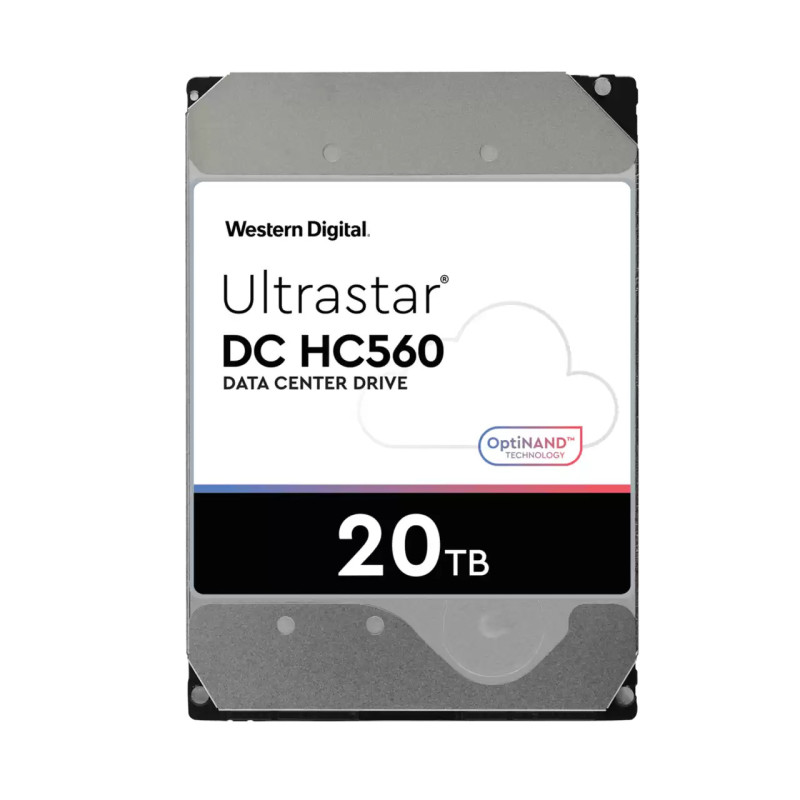 Produktbild för Western Digital Ultrastar DC HC560 3.5" 20,5 TB SATA