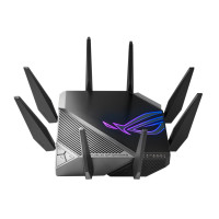 Produktbild för ASUS GT-AXE11000 trådlös router Gigabit Ethernet Triband (2,4 GHz/5 GHz/6 GHz) Svart