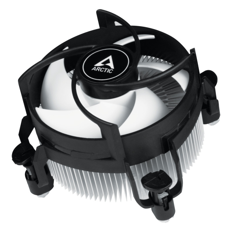 Produktbild för ARCTIC Alpine 17 Processor Luftkylare 9,2 cm Svart, Silver 1 styck
