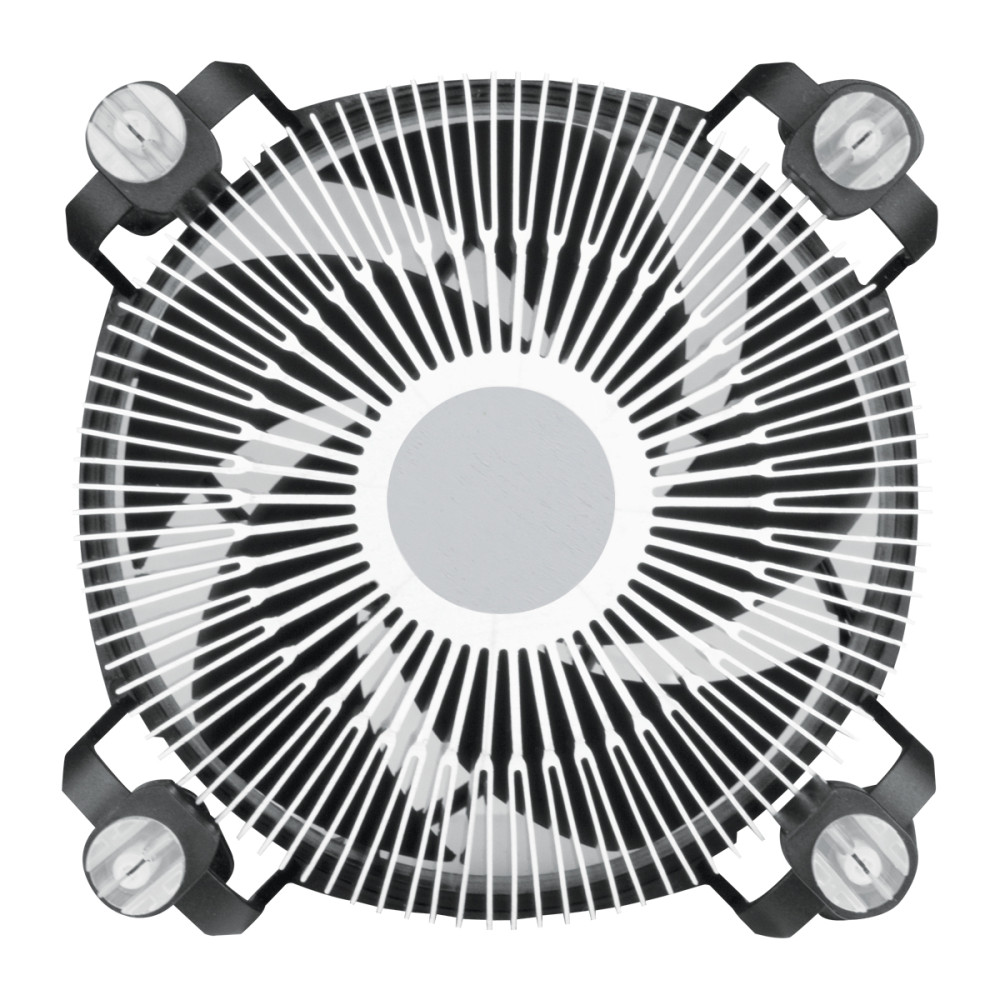 Produktbild för ARCTIC Alpine 17 CO Processor Luftkylare 9,2 cm Svart, Silver 1 styck