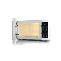Produktbild för Sharp YC-MS02E-W mikrovågsugn Bänkdiskmaskin Enbart mikrovågsugn 20 l 800 W Svart, Vit
