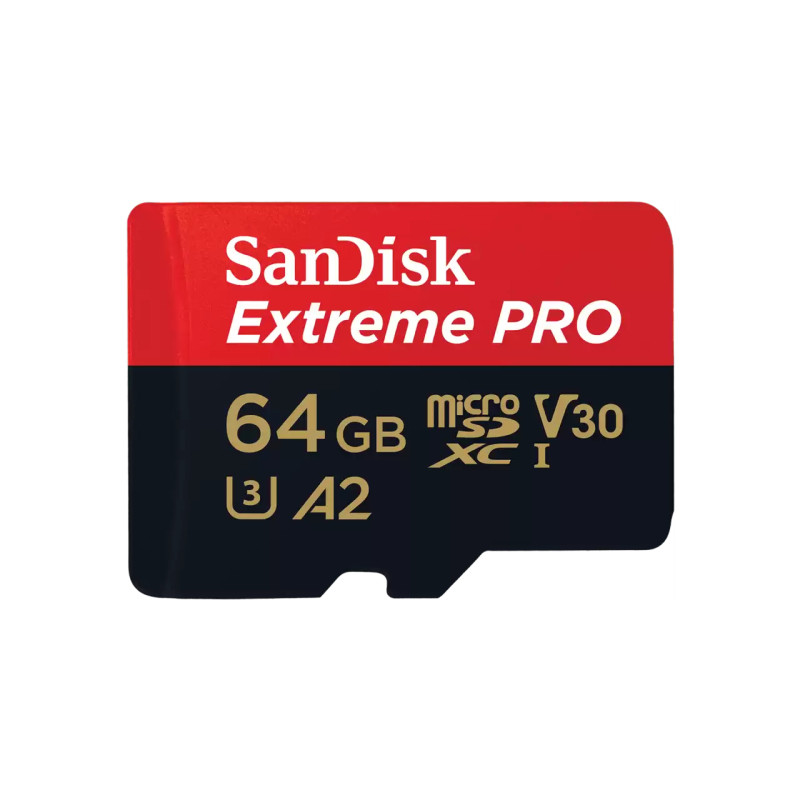 Produktbild för SanDisk Extreme PRO 64 GB MicroSDXC UHS-I Klass 10