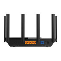 Produktbild för TP-Link Archer AXE75 trådlös router Gigabit Ethernet Triband (2,4 GHz/5 GHz/6 GHz) Svart