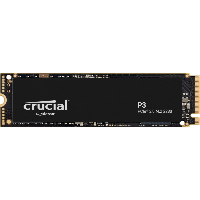 Produktbild för Crucial P3 M.2 500 GB PCI Express 3.0 3D NAND NVMe