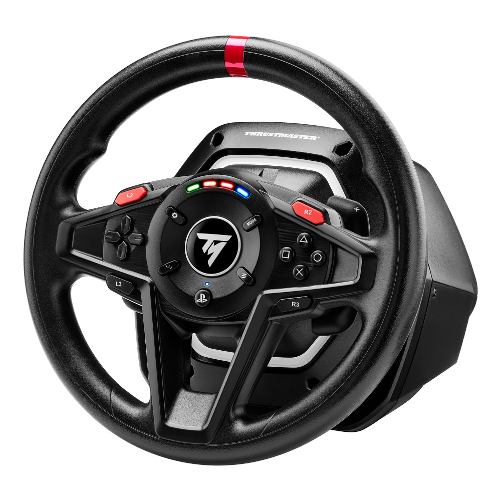 Produktbild för Thrustmaster T128 Svart USB Ratt + Pedaler Analog PC, PlayStation 4, PlayStation 5