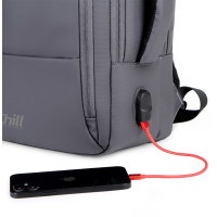 Miniatyr av produktbild för Chill Innovation Chill Voyage 17" ultralätt PC-ryggsäck, grå