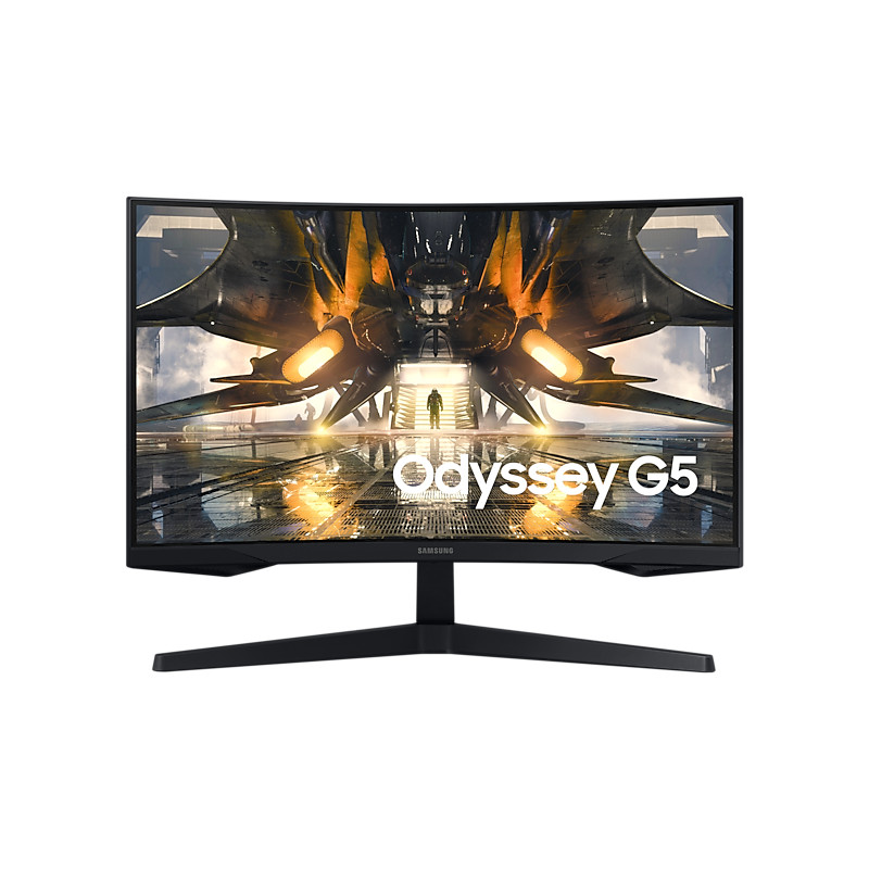 Produktbild för Samsung Odyssey LS27AG550EPXEN platta pc-skärmar 68,6 cm (27") 2560 x 1440 pixlar Quad HD LED Svart