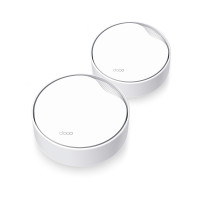 Produktbild för TP-Link DECO X50-POE(2-PACK) mesh Wi-Fi-system Dual-band (2,4 GHz / 5 GHz) Wi-Fi 6 (802.11ax) Vit 3 Intern