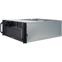Produktbild för Inter-Tech 4U-4408 Ställning Svart, Silver