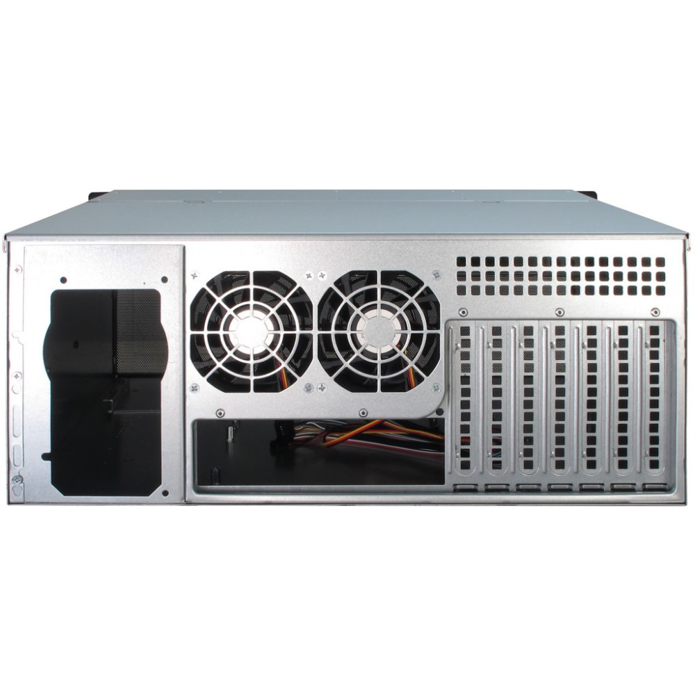 Produktbild för Inter-Tech 4U-4408 Ställning Svart, Silver