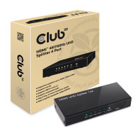 Produktbild för CLUB3D HDMI 2.0 UHD Splitter 4 Ports