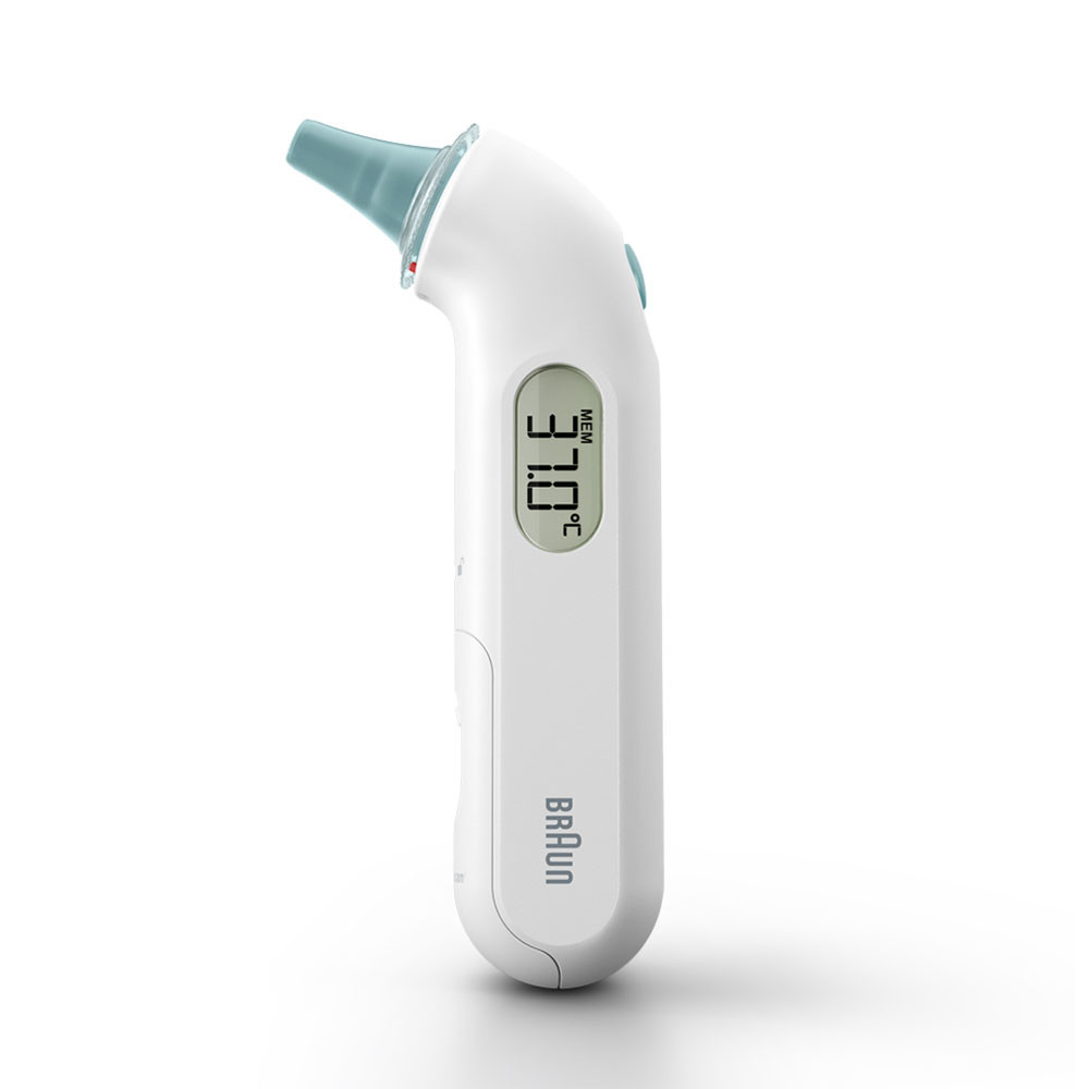 Produktbild för Braun ThermoScan 3 Kontakt Vit Öra