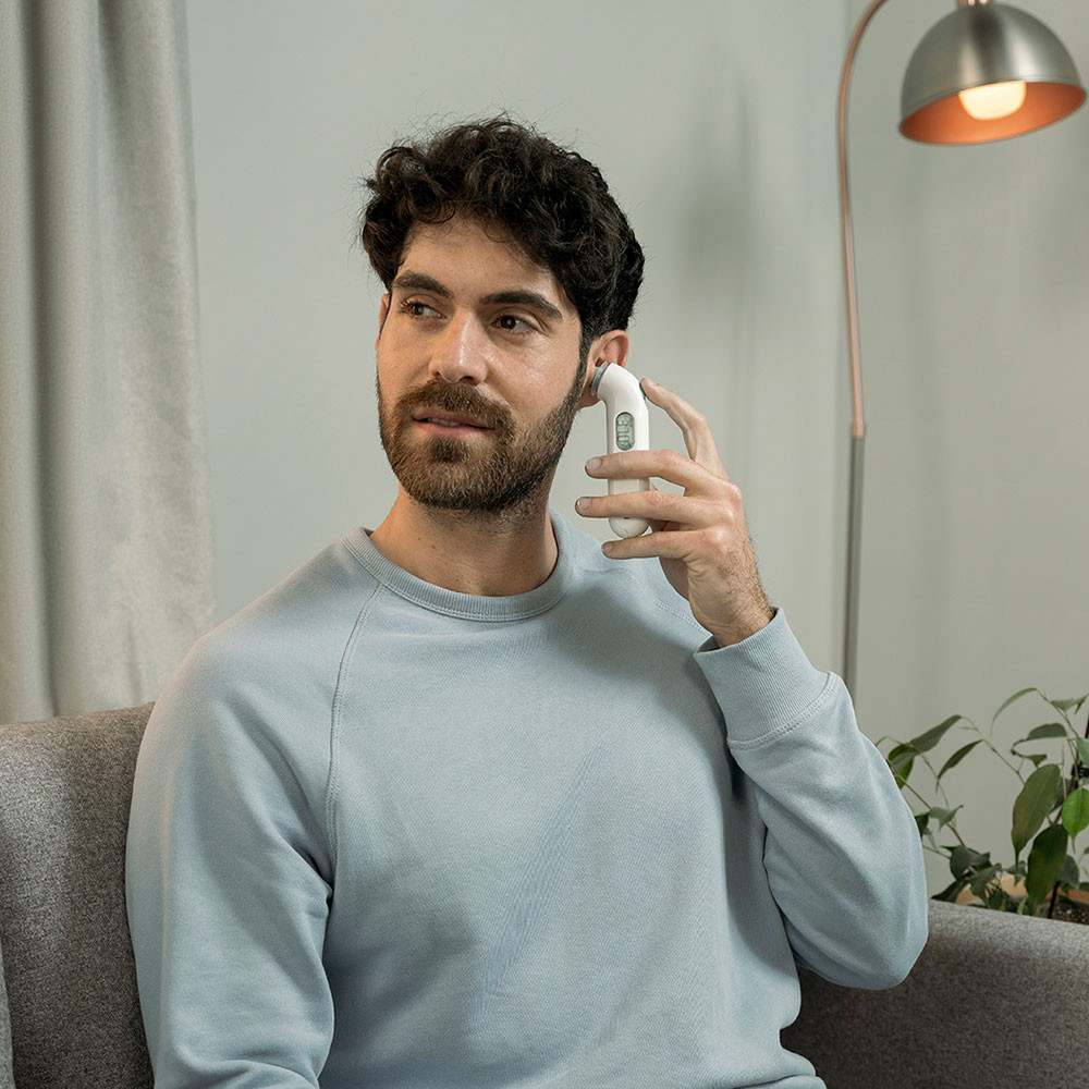 Produktbild för Braun ThermoScan 3 Kontakt Vit Öra
