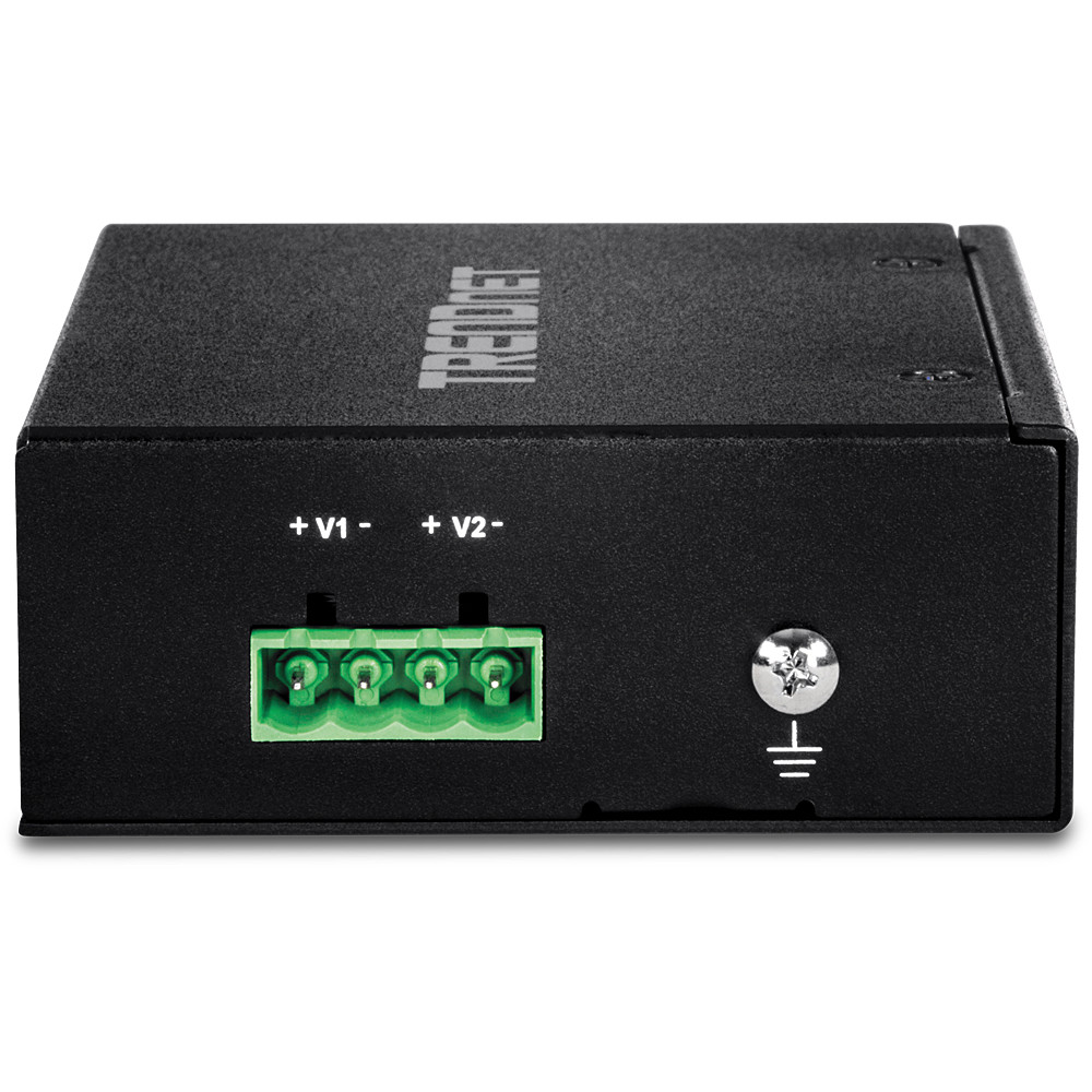 Produktbild för Trendnet TI-E50 nätverksswitchar Ohanterad Fast Ethernet (10/100) Svart
